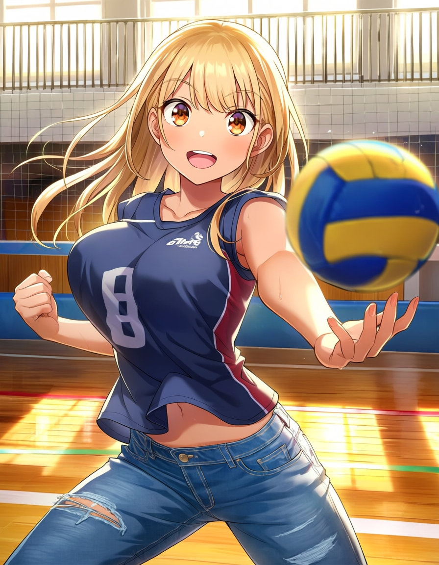 Brooke Braddock - The Volleyball Star
